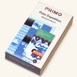 Primo - Cubetto - térkép - sarki expedíció