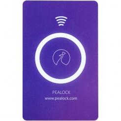 Pealock NFC kártya – rózsaszín 