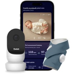 Owlet Dream Sock + Cam2 Bundle - Bedtime Blue