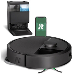 iRobot Roomba Plus 405 Combo + AutoWash dock - black