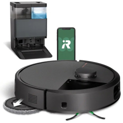 iRobot Roomba Plus 505 Combo + AutoWash dock - black