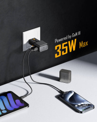 Voltme VITO Go EzTravel utazási töltő 35W (fekete)