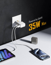 Voltme VITO Go EzTravel utazási töltő 35W (fehér)