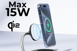 Voltme MagPak 3-IN-1 sorozat Qi2 + MFI (fekete)