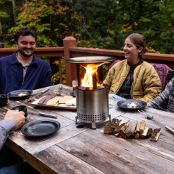 Hővezető a Mesa Solo kályhához
