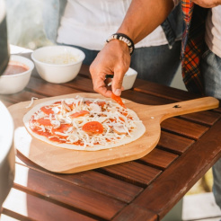 Bambusz pizzahéj Solo kályha