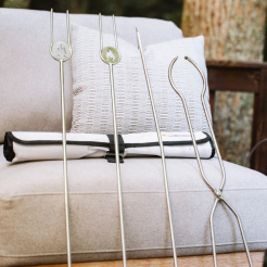 Rozsdamentes acél szerszámkészlet Solo tűzhelyhez