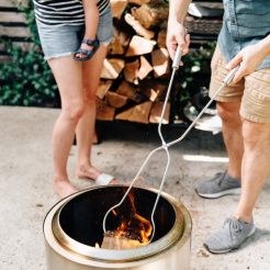 Rozsdamentes acél szerszámkészlet Solo tűzhelyhez