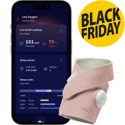 Bagoly álom zokni - Dusty Rose