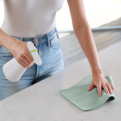 Simplehuman mikroszálas tisztítókendő - zsályazöld