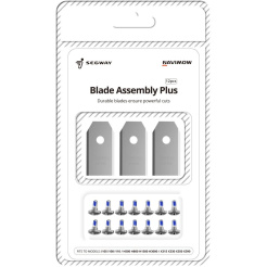 Tartalék kések és csavarok készlete