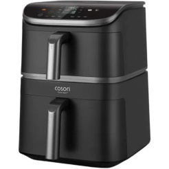 Forrólevegős fritőz Cosori Turbo Tower 10,8 L, kerámia - fekete