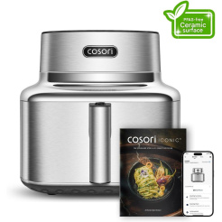 Forrólevegős fritőz Cosori Iconic Single 6,2 L, kerámia - rozsdamentes acél