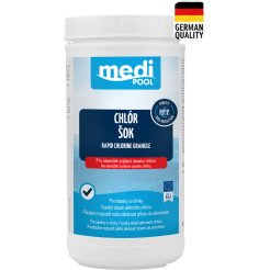 mediPOOL Rapid – klórgranulátum 1,0 kg