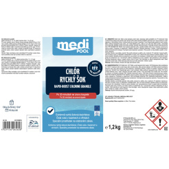 mediPOOL Rapid-BOOST klórgranulátum 1,2 kg