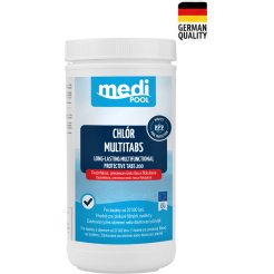 mediPOOL TÖBBFUNKCIÓS, lassan oldódó tabletták (rézmentes) 200 g, 1,0 kg 5527701MP03