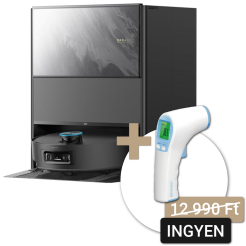Dreame Aqua10 Ultra Track - fekete + Érintésmentes hőmérő