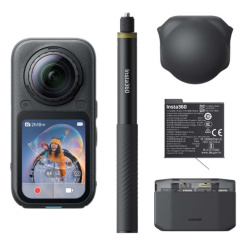 Insta360 X6 Essentials csomag, Midnight Black
