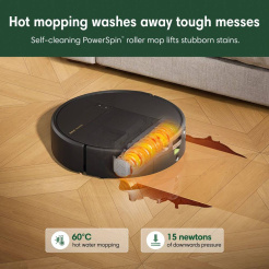 iRobot Roomba Plus 675 Combo + AutoWash dokkoló – fekete