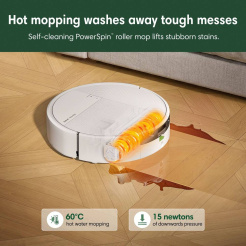 iRobot Roomba Plus 675 Combo + AutoWash dokkoló – fehér