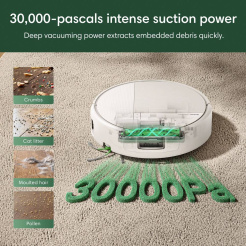 iRobot Roomba Plus 675 Combo + AutoWash dokkoló – fehér
