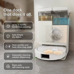 iRobot Roomba Plus 575 Combo + AutoWash dokkoló – fehér