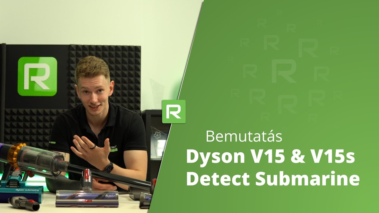 Dyson V15 Detect & Submarine | Álló porszívó teszt 2026