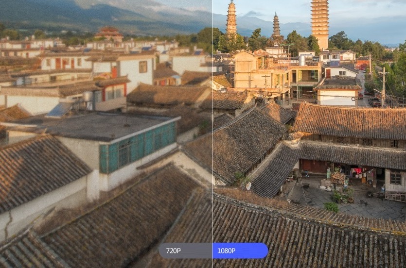 Nagy felbontású kamera