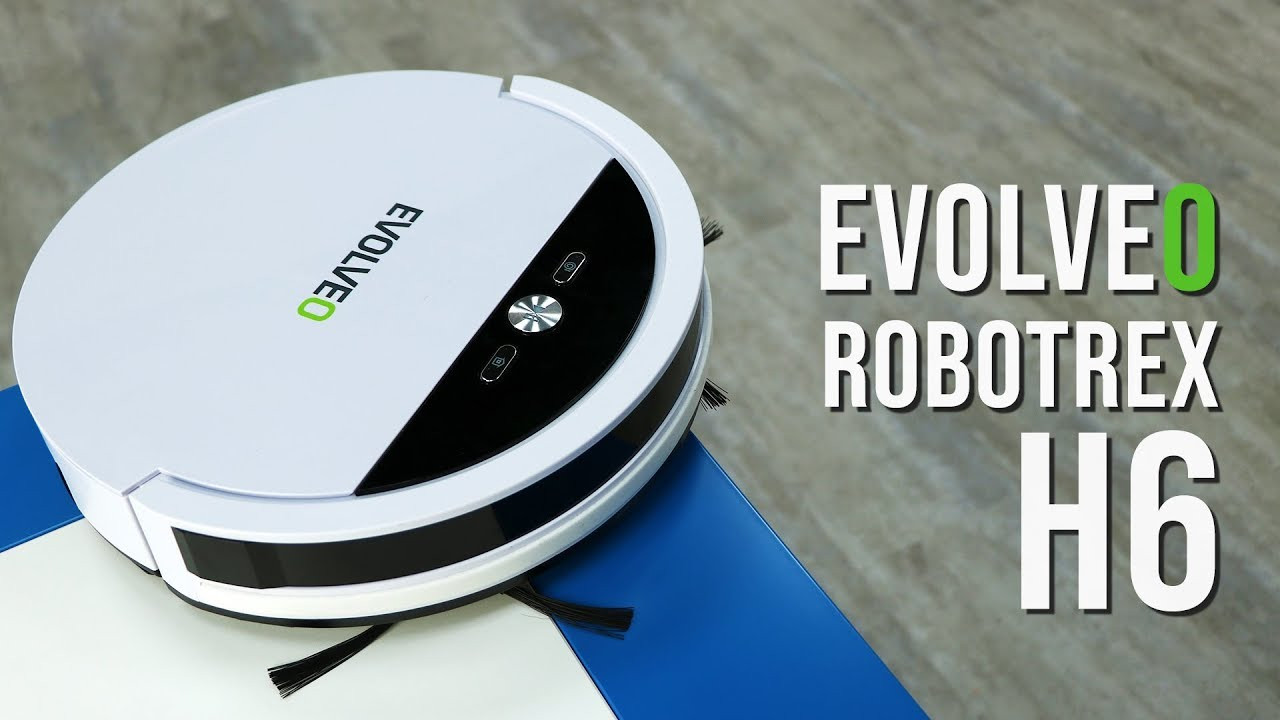 Evolveo RoboTrex H6 robotporszívó bemutatása