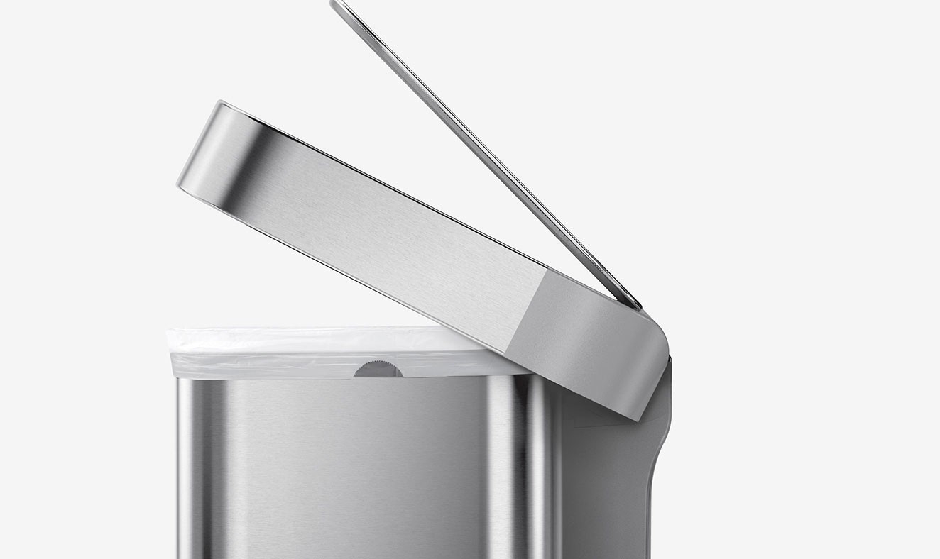 Elegáns dizájn, zsákok könnyű cseréje