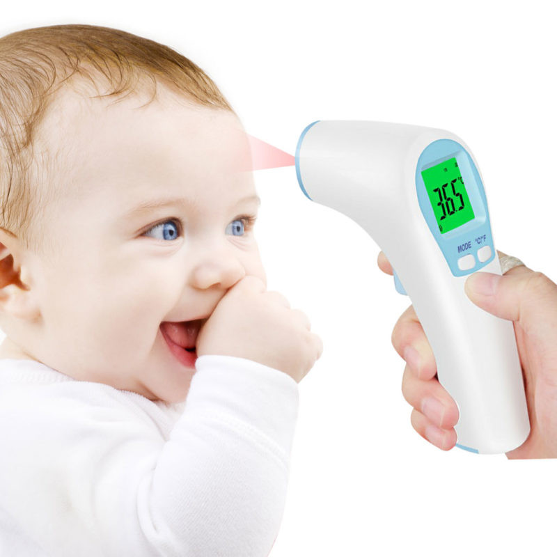 Hogyan működik a Helpmation érintésmentes hőmérő?