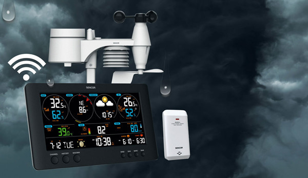 WiFi meteorológiai állomás Sencor SWS 12500 bemutatása