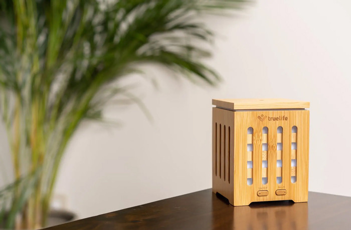 A TrueLife AIR Diffuser D7 Bamboo aromaterápiás párásító készülék bemutatása