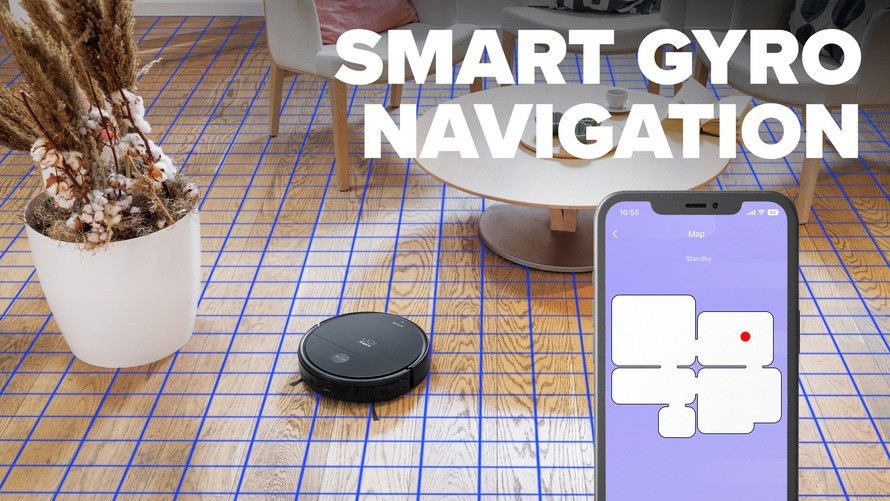 A NaviGATE intelligens navigációs rendszer 100%-os padlólefedettséget garantál