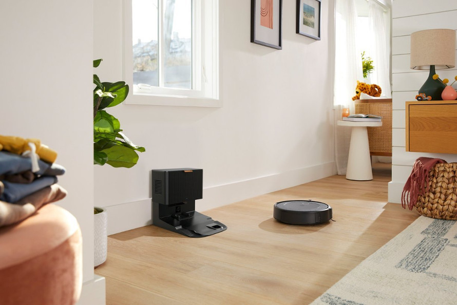 Robotporszívó felmosóval iRobot Roomba Combo i5+ Neutral