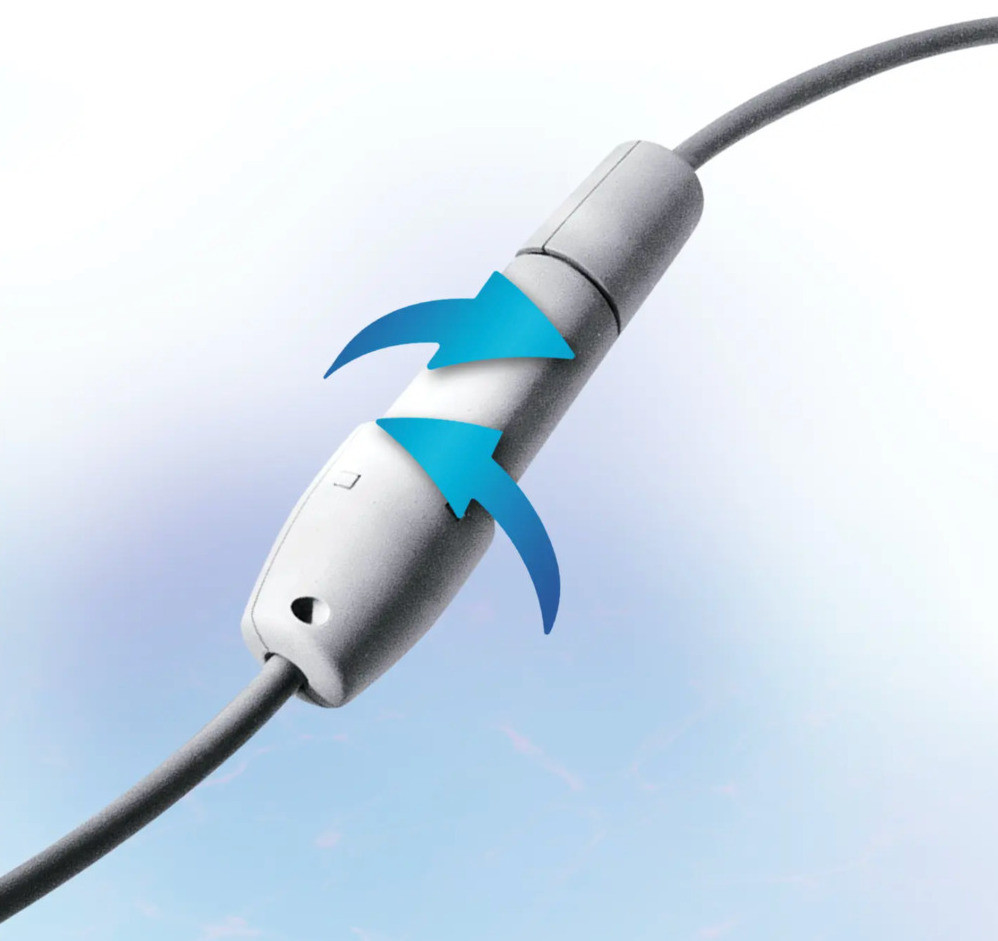 Megterhelés nélkül: Összegabalyodásgátló forgatható zsinór