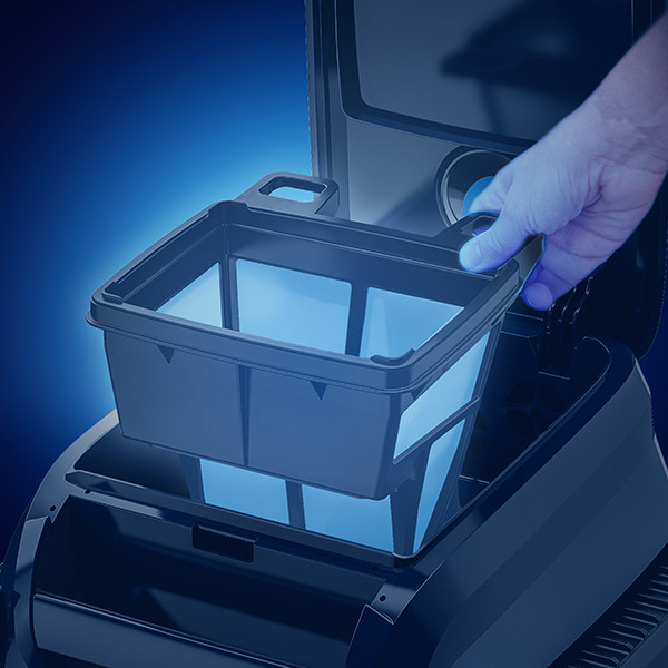 Hatékony szűrés nagy kosárral