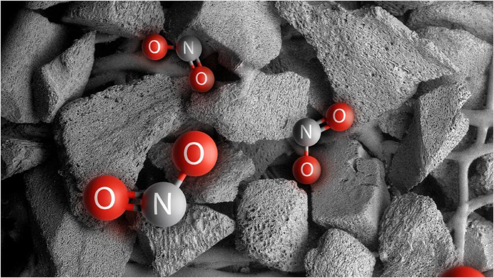 3-szor több NO2-t nyel el