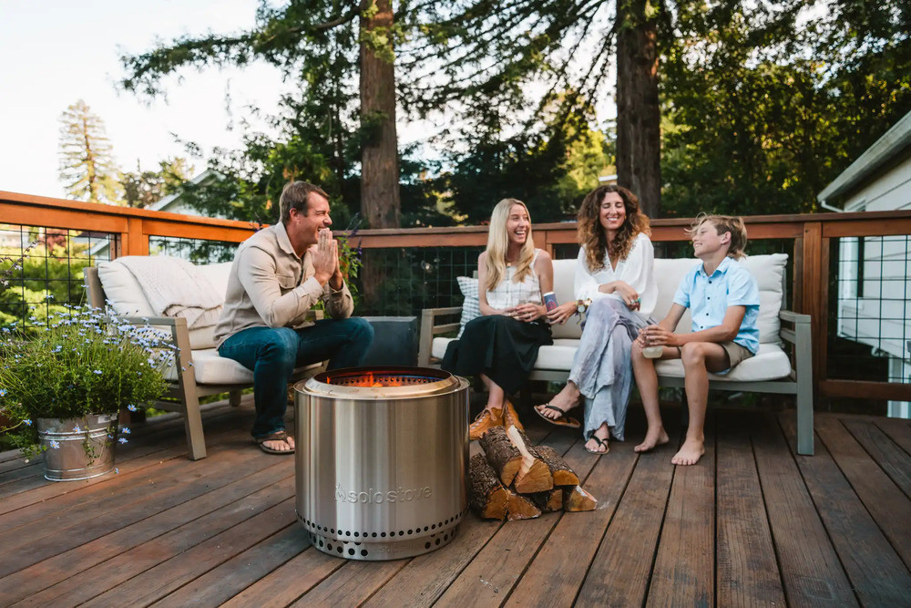 Füstmentes kandalló talppal