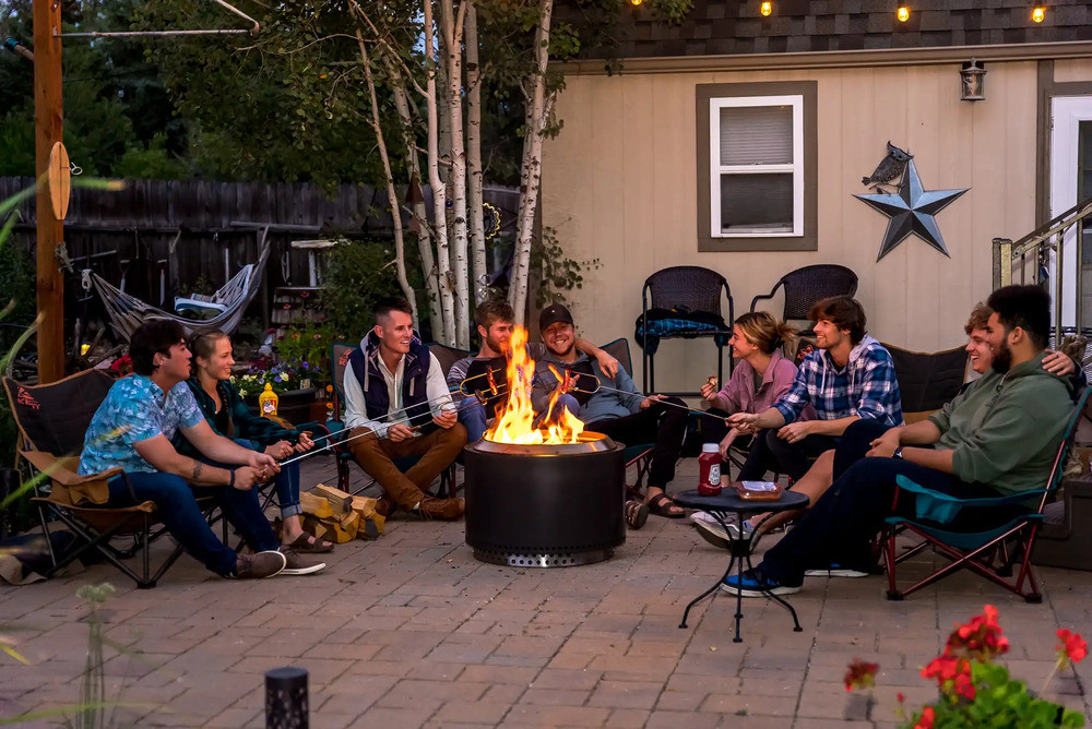  Füstmentes kandalló talppal