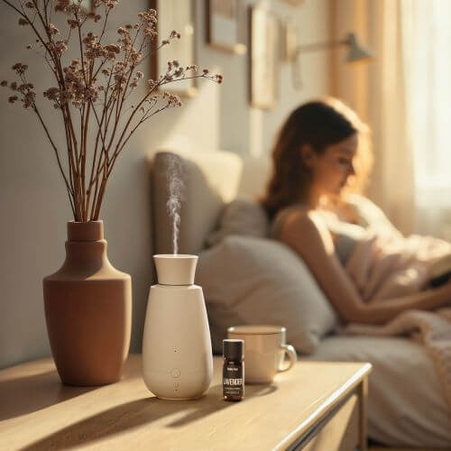 Akár 10 napig tartó aromaterápia az akkumulátoron keresztül