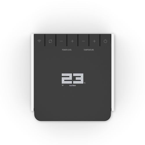 Hőmérséklet áttekintése közvetlenül a kijelzőn