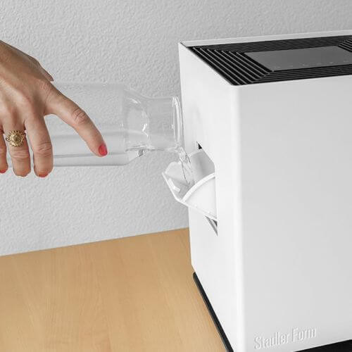 Víz utántöltése oldalról működés közben