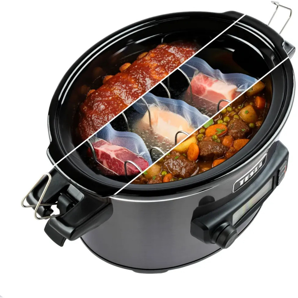 Kényelmes főzés kényelmes üzemmódokkal és hőmérséklet-tartási funkcióval