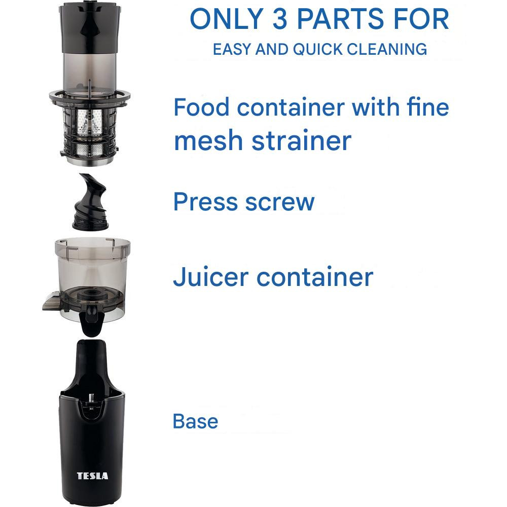 Egyszerű kialakítás a gyors tisztításhoz